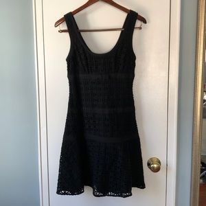 Juicy couture black lace dress